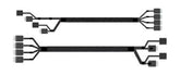 Intel - Cabo SATA / SAS - 4i MiniLink SAS (SFF-8611) (M) reto para 4i MiniLink SAS (SFF-8611) (M) em ângulo reto - 87.5 cm (pacote de 2)