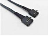 Intel OCuLink Cable Kit AXXCBL620CRCR - Cabo interno SAS - 4i MiniLink SAS (SFF-8611) (M) em ângulo reto para 4i MiniLink SAS (SFF-8611) (M) em ângulo reto - 62 cm