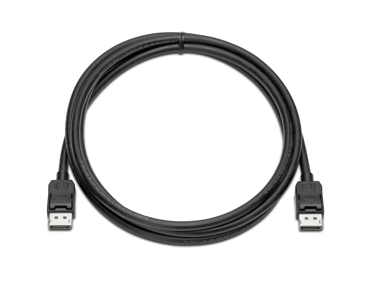 HP - Kit de cable de pantalla - DisplayPort (M) a DisplayPort (M) - 2 m - para Presence Small Space Solution con Microsoft Teams Rooms, Pro 400 G9