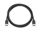 HP - Kit de cable de pantalla - DisplayPort (M) a DisplayPort (M) - 2 m - para Presence Small Space Solution con Microsoft Teams Rooms, Pro 400 G9