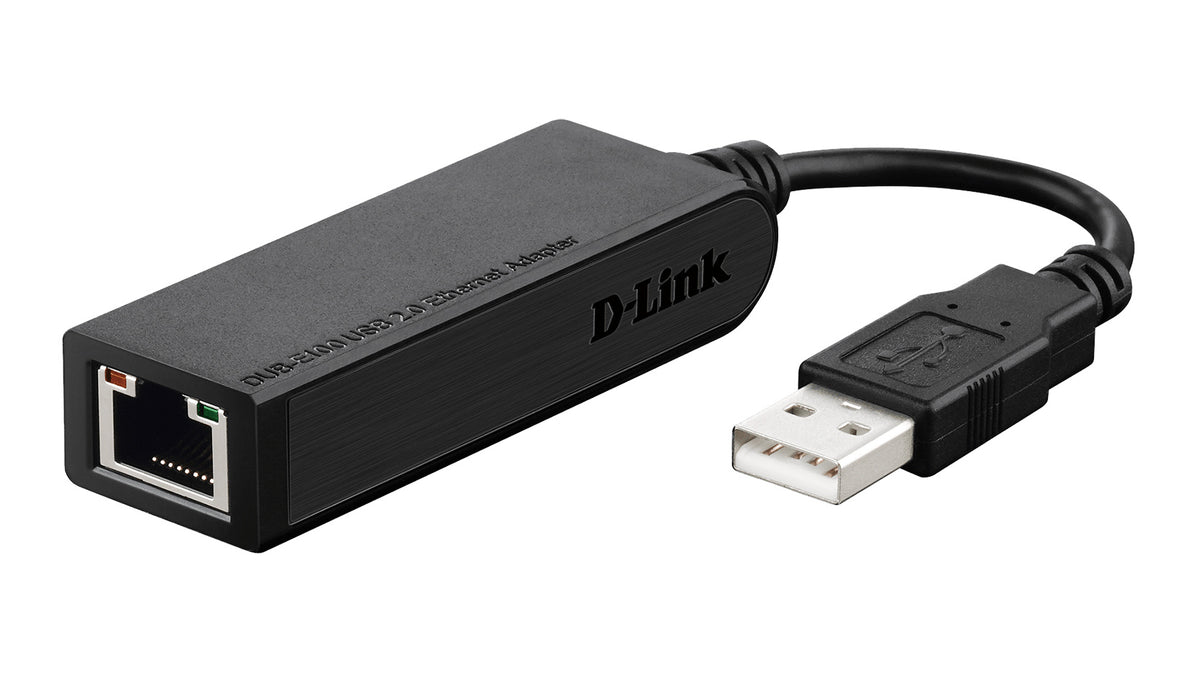 D-LINK HUB USB2.0 TO 1x10/100Mbps ETHERNET ADAPTER