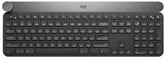 Logitech Craft Advanced with Creative Input Dial - Teclado - retroiluminação - Bluetooth, 2.4 GHz - Reino Unido