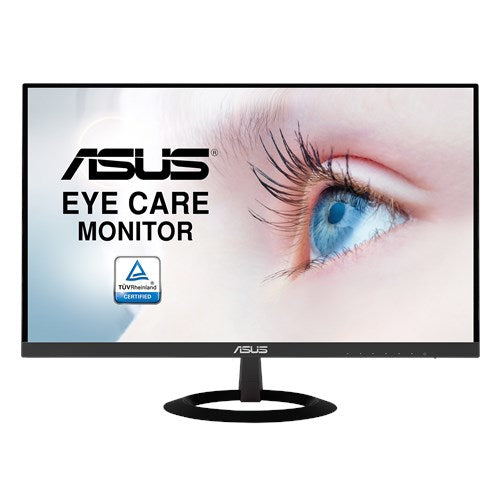 ASUS VZ249HE - Monitor LED - 23.8" - 1920 x 1080 Full HD (1080p) @ 75 Hz - IPS - 250 cd/m² - 1000:1 - 5 ms - HDMI, VGA - preto