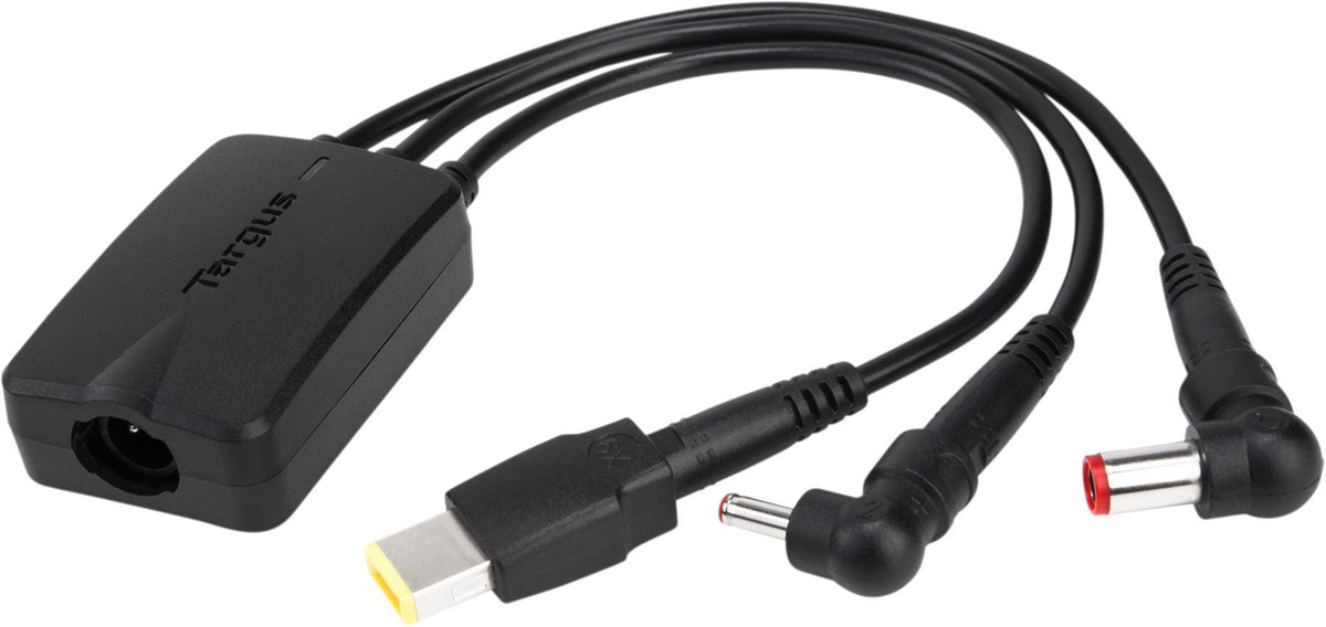 Targus 3-Way DC Charging Hydra - Adaptador de corriente - Alimentación de 3 pines - Negro - Europa - para Targus Universal USB 3.0, Universal USB 3.0 DV4K