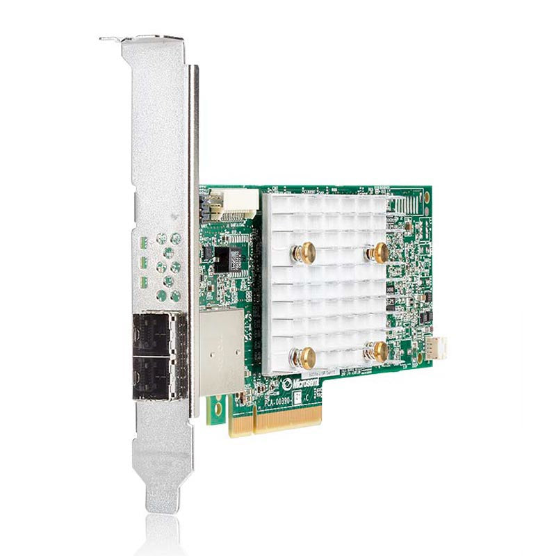 HPE Smart Array E208e-p SR Gen10 - Controlador de armazenamento (RAID) - 8 Canal - SATA 6Gb/s / SAS 12Gb/s - RAID (expansão de disco rígido) 0, 1, 5, 10 - PCIe 3.0 x8 - para ProLiant DL325 Gen10, DL345 Gen10, DL360 Gen10, DL380 Gen10, ML30 Gen10, XL2