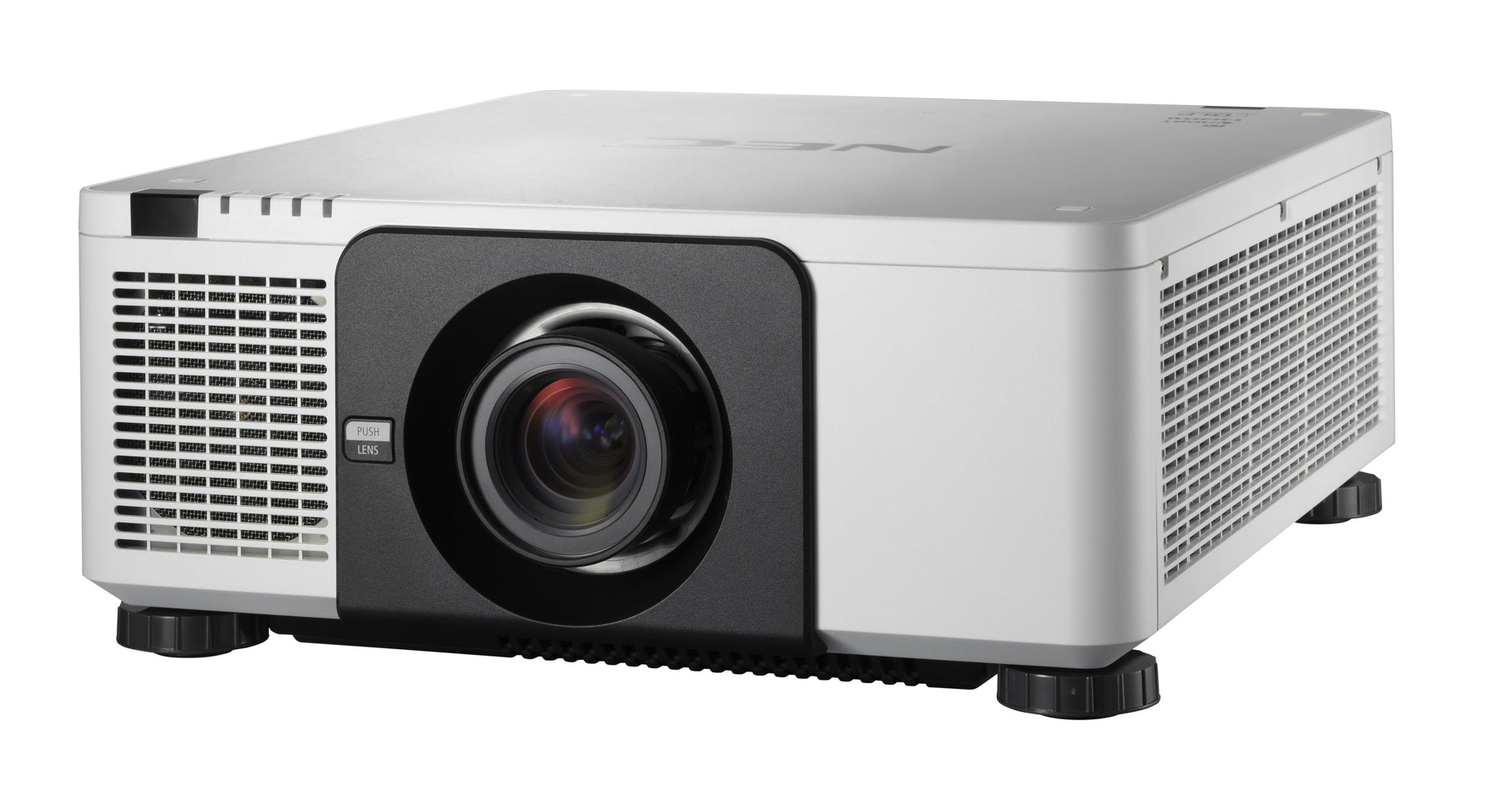 NEC PX1004UL - Projector DLP - laser/fósforo - 3D - 10000 lumens ANSI - WUXGA (1920 x 1200) - 16:10 - 1080p - lentes de zoom - LAN - branco - com NP18ZL lens