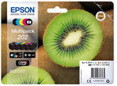 Epson Multipack 202 - Pack de 5 - Negro, Amarillo, Cian, Magenta, Negro fotográfico - Original - Blíster - Cartucho de tinta - Para Expression Premium XP-6000, XP-6005, XP-6100, XP-6105