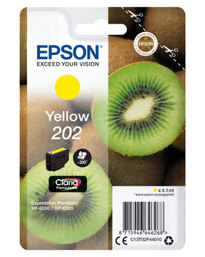 EPSON TINTEIRO AMARELO 202 CLARIA PREMIUM XP-6000/6005