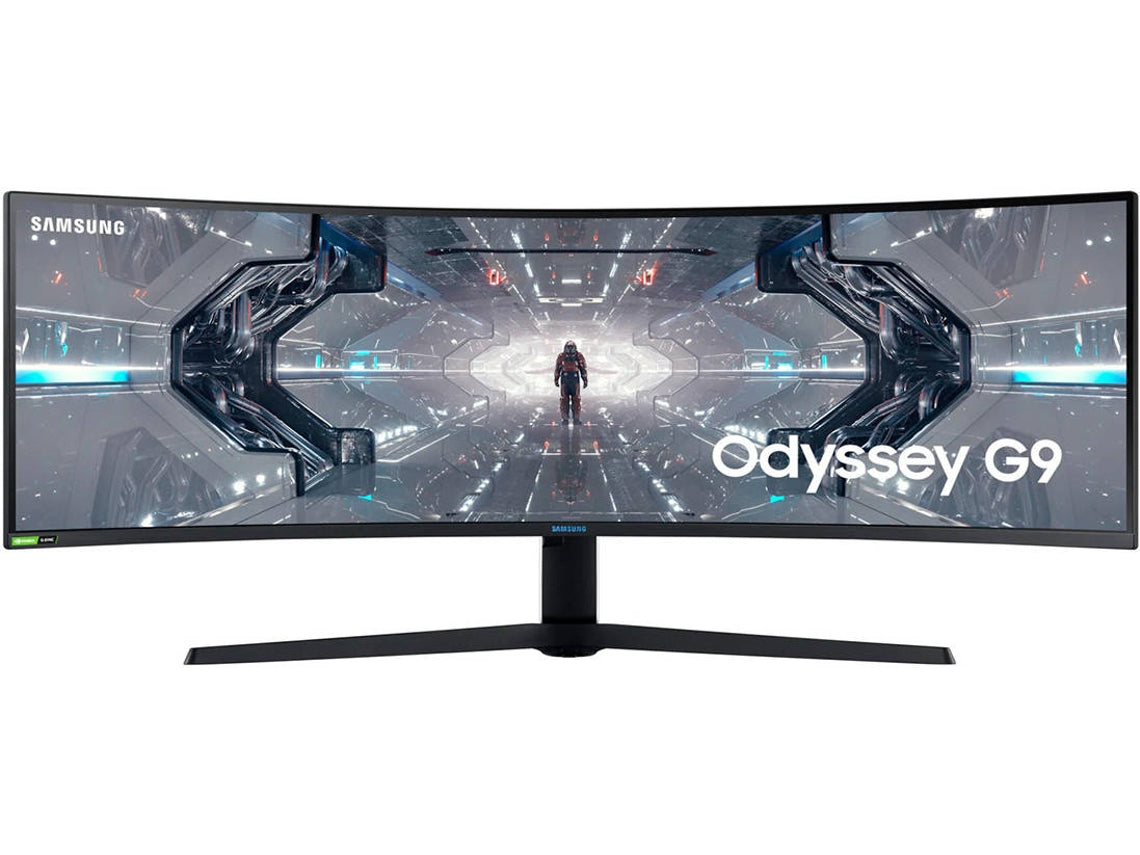 SAMSUNG MONITOR QLED 49CURVO ODYSSEY G9 C49G9 240HZ 1MS BLACK