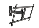 Vogel's WALL series 3325 Full-Motion - Stand - for flat panel - black - screen size: 40"-65" - wall mountable