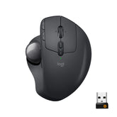 Logitech MX ERGO - Trackball - Óptico - 8 Botones - Inalámbrico - Bluetooth, 2.4GHz - Receptor inalámbrico USB