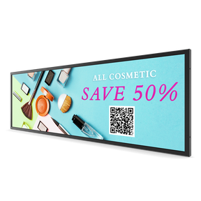 BenQ BH3801N - 38" Class Diagonal Stretch Display Series LCD Screen with LED Backlight - Digital Signage - Android 1920 x 600 - Side Lighting