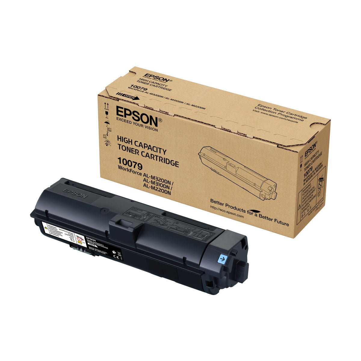 Epson S110079 - Alta capacidad - Negro - Original - Cartucho de tóner - para WorkForce AL-M310DN, AL-M310DTN, AL-M320DN, AL-M320DTN