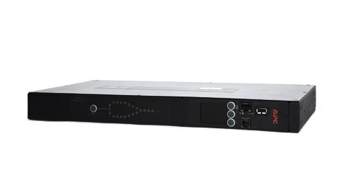 APC Rack Automatic Transfer Switch AP4450 - Redundant switch (rack mountable) - AC 100/120 V - 1440 VA - Ethernet 10/100, RS-232, USB - output connectors: 10 - 1U - black - for P/N: SMTL1000RMI2UC, SMX1000C, SMX1500RM2UC, SMX1500RM2UCNC,