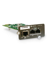 Liebert Intellislot Unity Platform Card - Remote Management Adapter - Liebert IntelliSlot - 100Mb LAN - 100Base-TX - for Liebert GXT4-1000RT230E, GXT4-1500RT230E, GXT4-2000RT230E, GXT4-3000RT230E, GXT4-700RT230E