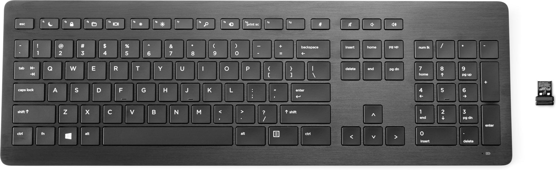 HP Premium - Teclado - Inalámbrico - 2.4GHz - Inglés - Acabado en aluminio anodizado - para EliteBook 835 G9, 845 G8, 845 G9, 865 G9, EliteBook x360, Pro Mobile Thin Client mt440 G3