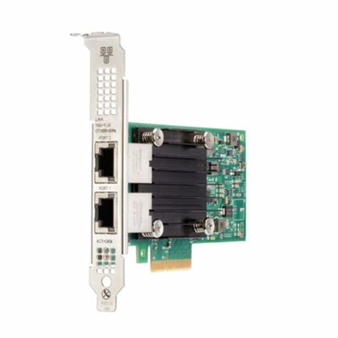 HPE 562T - Adaptador de rede - PCIe 3.0 x4 - 10Gb Ethernet x 2 - para Apollo 4200 Gen10, Nimble Storage dHCI Large Solution with HPE ProLiant DL380 Gen10