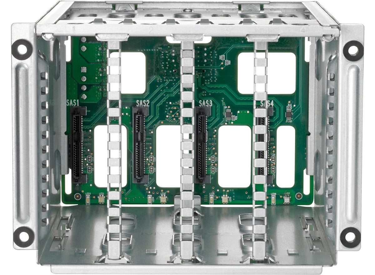 HPE 4 LFF Drive Backplane Cage Kit - Compartimento do drive de armazenamento - para ProLiant ML110 Gen10, ML110 Gen10 Entry, ML110 Gen10 Performance, ML110 Gen10 Solution