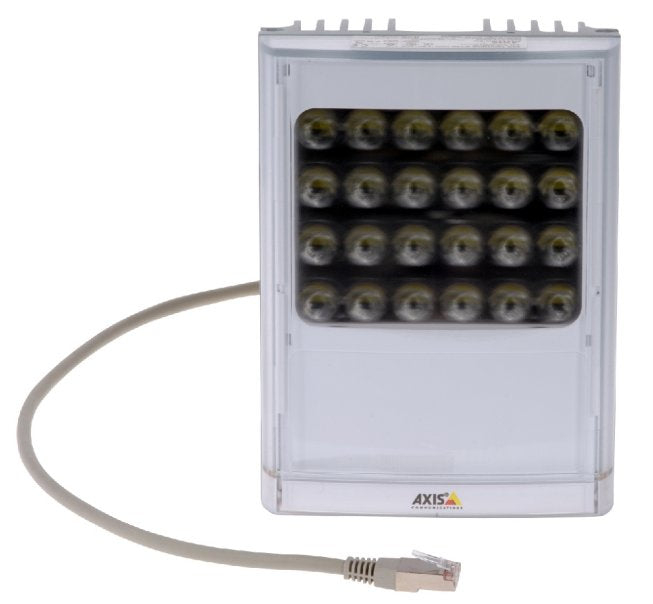 AXIS T90D35 PoE W-LED Illuminator - Iluminador infrarrojo - montaje en techo, montaje en poste, montaje en pared - interior, exterior - blanco, plateado - para AXIS M5075-G, P1455-LE, P1455-LE-3, Q1656, Q1656-B, Q1715, V5938 50