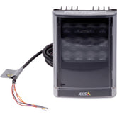 AXIS T90D20 - Iluminador infrarrojo - montaje en techo, montaje en poste, montaje en pared - 12 - 24 V - interior, exterior - 18 W - negro - para AXIS P1455-LE, P1455-LE-3 License Plate Verifier Kit, Q1656, Q1656-B , Q1715, V5938 50Hz