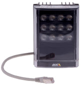 AXIS T90D20 PoE IR-LED Illuminator - Iluminador infra-vermelho - montagem no tecto, montagem no poste, montagem na parede - interior, exterior - preto - para AXIS P1455-LE, P1455-LE-3 License Plate Verifier Kit, Q1656, Q1656-B, Q1715, V5938 50 Hz