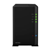 Synology Disk Station DS218play - Servidor NAS - 2 bahías - SATA 6Gb/s - RAID (expansión de disco duro) 0, 1, JBOD - RAM 1 GB - Gigabit Ethernet - Asistencia iSCSI