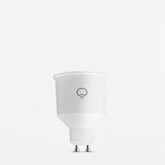 LIFX COLOR - Bombilla LED - GU10 - 6 W - clase G - 16 millones de colores - 2500-9000 K - blanco perla (pack de 2)