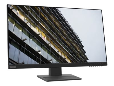 Lenovo ThinkVision E24-28 - Pantalla LED - 24" (23,8" visibles) - 1920 x 1080 Full HD (1080p) @ 60 Hz - IPS - 250 cd/m² - 1000:1 - 4ms - HDMI, VGA, DisplayPort - altavoces - negro brillante