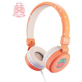 PLANET BUDDIES HEADPHONES OWL KIDS PINK