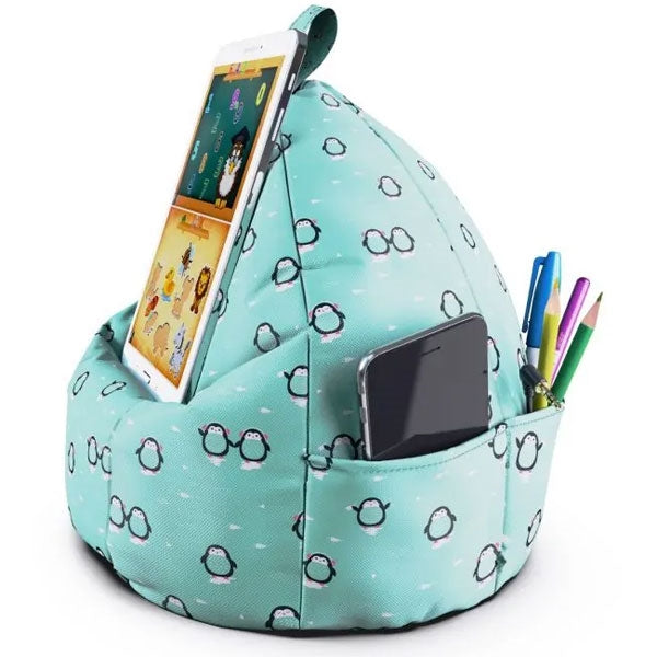 PLANET BUDDIES TABLET CUSHION PENGUIN VIEWING STAND