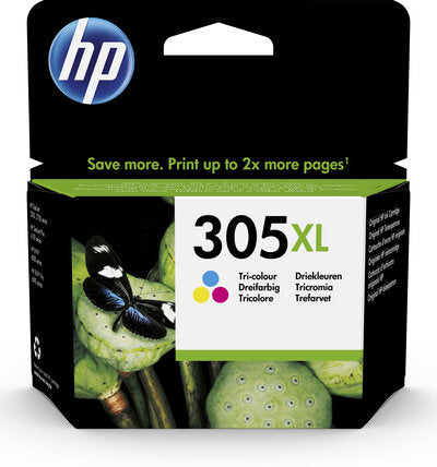 HP 305XL High Yield Tri-color Original Ink Cartridge