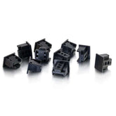 C2G 10 Pack RJ45 Dust Cap - Dust Cap - Black (Pack of 10)