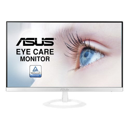 ASUS VZ249HE-W - Monitor LED - 23,8" - 1920 x 1080 Full HD (1080p) @ 75 Hz - IPS - 250 cd/m² - 1000:1 - 5ms - HDMI, VGA - blanco