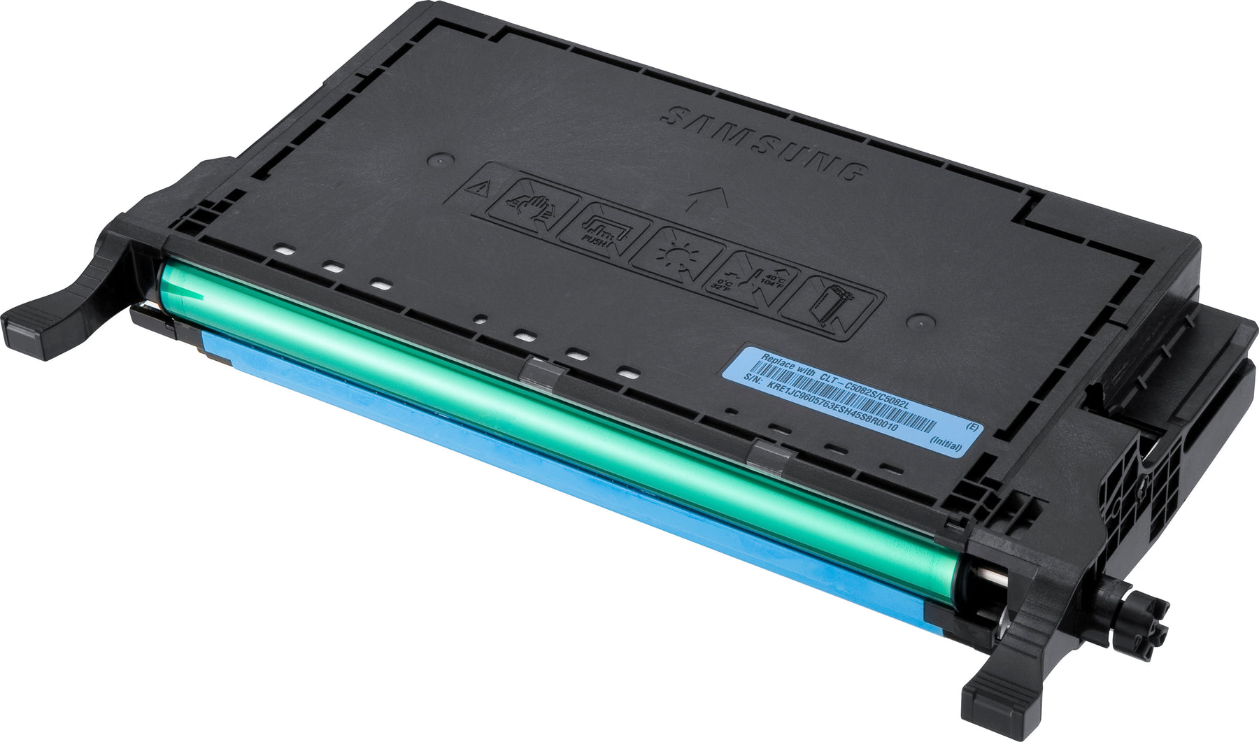 Samsung CLT-C5082L - Alto Rendimento - azul cyan - original - cartucho de toner (SU055A) - para Samsung CLP-620, CLP-670, CLX-6220, CLX-6250