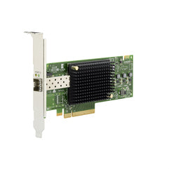 Emulex LPe31000-M6 Gen 6 (16Gb), single-port HBA (upgradeable to 32Gb) - Host Bus Adapter - Low Profile PCIe 3.0 x8 - 16Gb Fiber Channel Gen 6 x 1