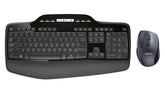 Logitech Wireless Desktop MK710 - Combinación de teclado y ratón - Inalámbrico - 2,4 GHz - Bélgica