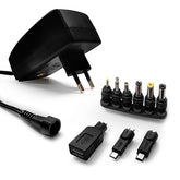 TRANSFORMADOR UNIVERSAL METRONIC 2200mA + USB 9 CONECTORES