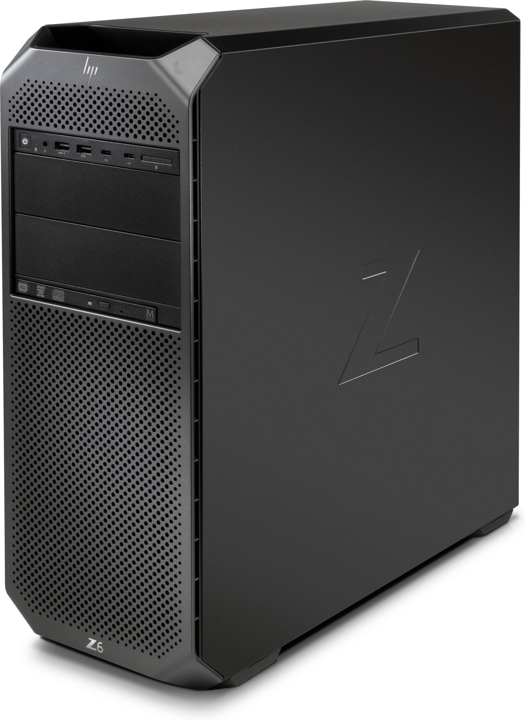 HP Workstation Z6 G4 - Torre - 4U - 1 x Xeon Silver 4108 / 1.8 GHz - vPro - RAM 32 GB - HDD 1 TB - Gravador DVD - sem controlador de imagem - GigE - Win 10 Pro para estações de trabalho 64-bit - monitor: nenhum - preto