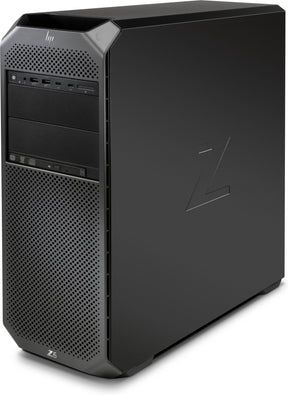 HP Workstation Z6 G4 - Torre - 4U - 1 x Xeon Silver 4108 / 1,8 GHz - vPro - RAM 32 GB - HDD 1 TB - Grabadora de DVD - sin controlador de imagen - GigE - Win 10 Pro para estaciones de trabajo de 64 bits - monitor: ninguno - negro