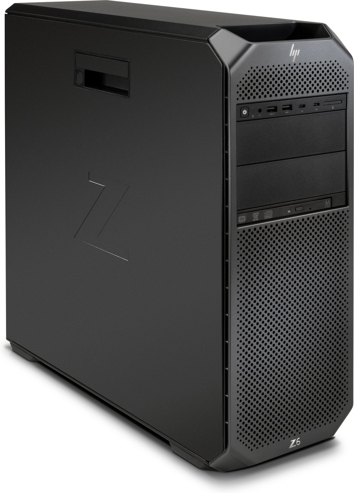 HP Workstation Z6 G4 - Torre - 4U - 1 x Xeon Silver 4108 / 1,8 GHz - vPro - RAM 32 GB - HDD 1 TB - Grabadora de DVD - sin controlador de imagen - GigE - Win 10 Pro para estaciones de trabajo de 64 bits - monitor: ninguno - negro