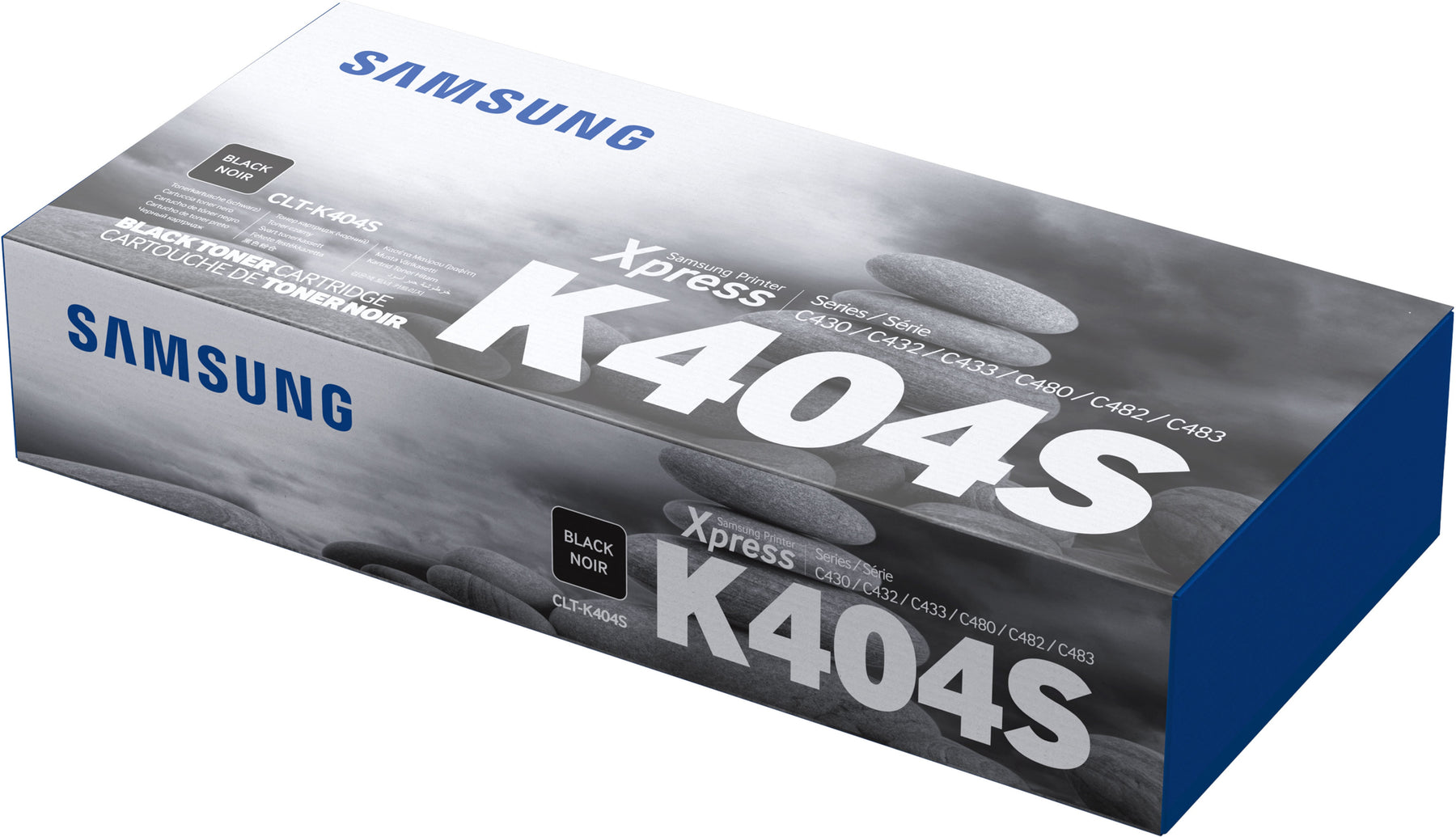 Samsung CLT-K404S - Black - original - toner cartridge (SU100A) - for Samsung CLX-3302, 3303, 3304, 3307, Xpress SL-C432, C433, C462, C463, C467, C482, C483