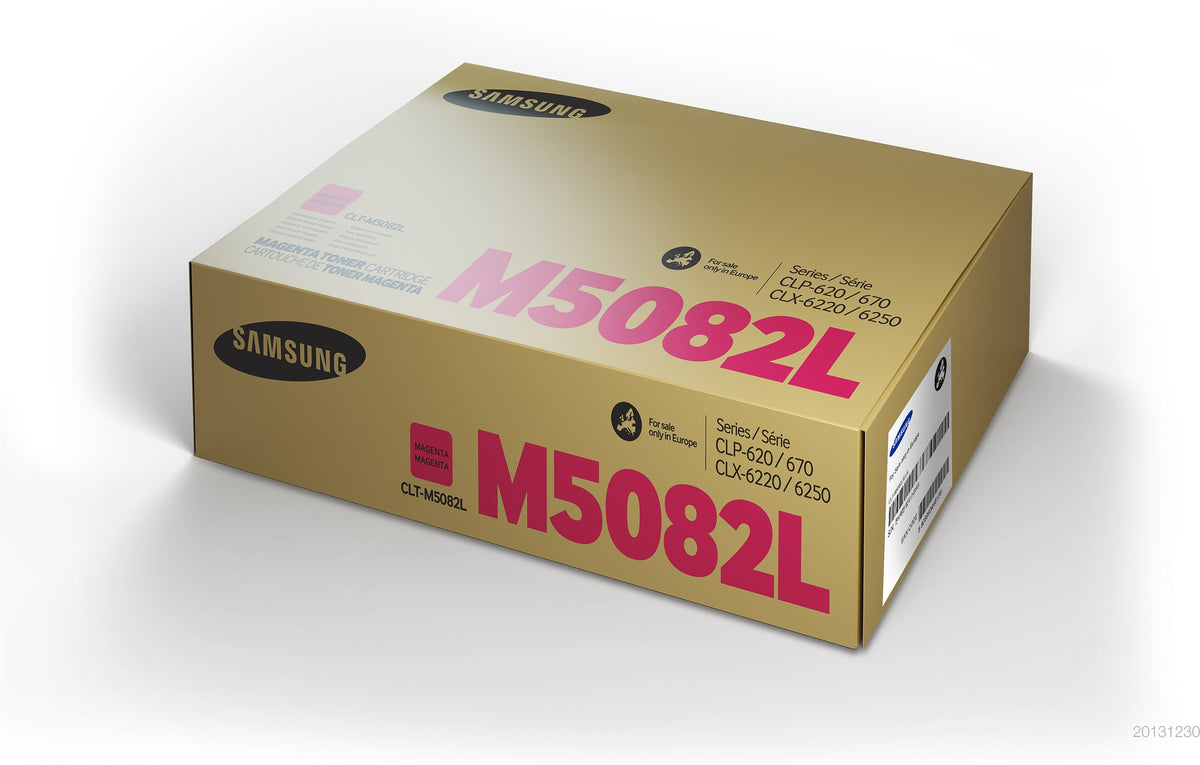 Samsung CLT-M5082L - Alto rendimiento - magenta - original - cartucho de tóner (SU322A) - para Samsung CLP-620, CLP-670, CLX-6220, CLX-6250