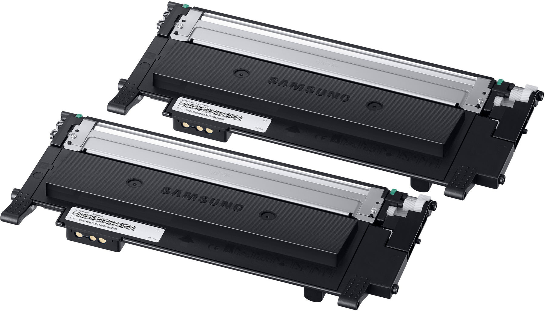 Samsung CLT-P404B - Pack de 2 - Negro - Original - Cartucho de tóner (SU364A) - para Samsung CLX-3302, 3303, 3304, 3307, Xpress SL-C432, C433, C462, C463, C467, C482, C483