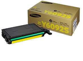 Samsung CLT-Y6092S - Yellow - original - toner cartridge (SU559A) - for Samsung CLP-770ND, CLP-770NDK, CLP-770NDKG, CLP-775N, CLP-775ND