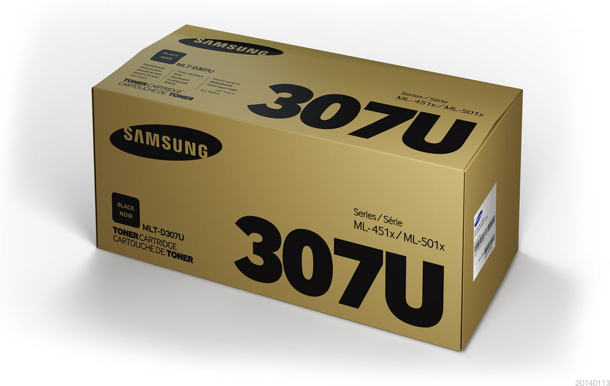 Samsung MLT-D307U - Rendimiento ultra alto - Negro - Original - Cartucho de tóner (SV081A) - para Samsung ML-4510ND, ML-4512ND, ML-5010ND, ML-5012ND, ML-5015ND, ML-5017ND