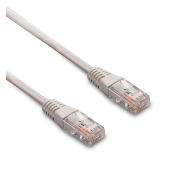 METRONIC NETWORK CABLE ETHERNET MALE/MALE RJ 45 CATEGORY 5 UTP - 10 Meters