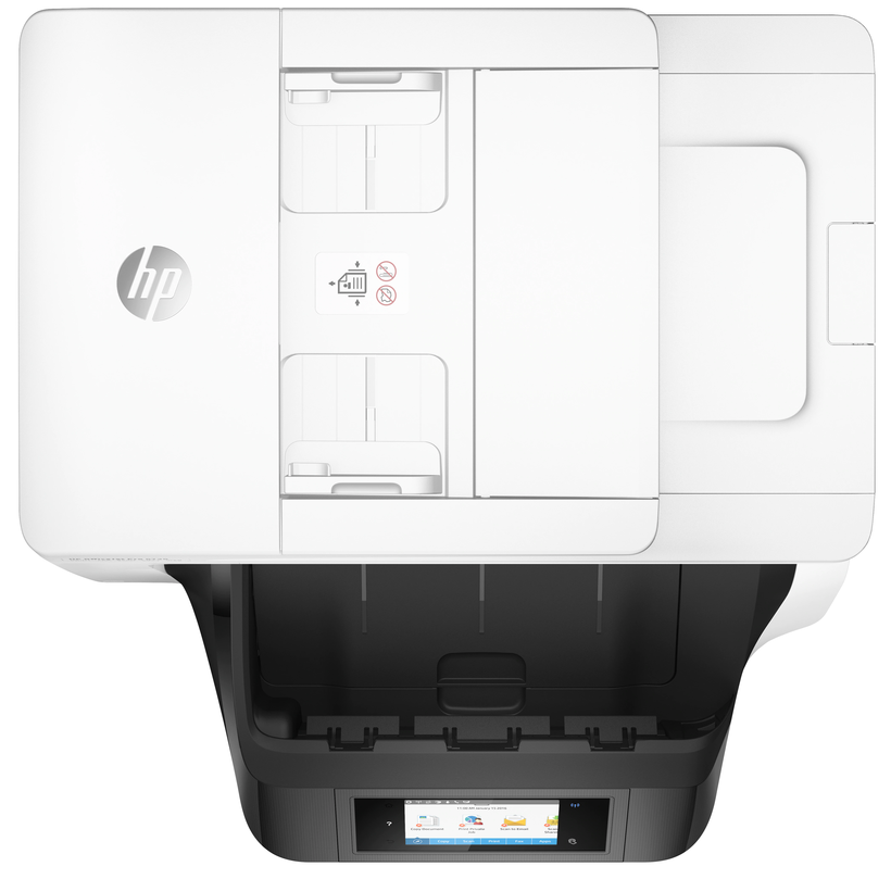 HP Officejet Pro 8730 All-in-One - Multifunction Printer - Color - Inkjet - Legal (216 x 356 mm) (original) - A4/Legal (media) - up to 22 ppm (copy) - up to 24 ppm (print) - 250 sheets - USB 2.0, LAN, Wi-Fi(n), USB host, NFC - Eligible