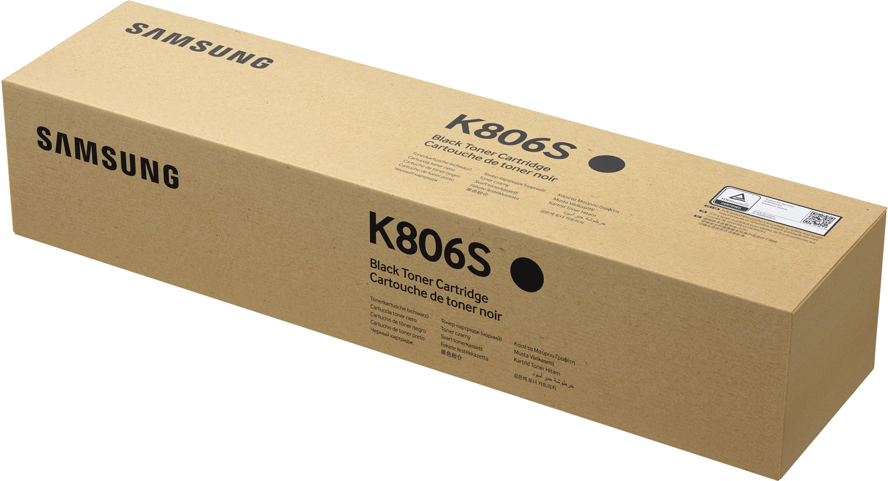 Samsung CLT-K806S - Black - original - toner cartridge (SS593A) - for Samsung SL-K703, SL-X703, SL-X706, MultiXpress SL-X704, SL-X7400, SL-X7500, SL-X7600