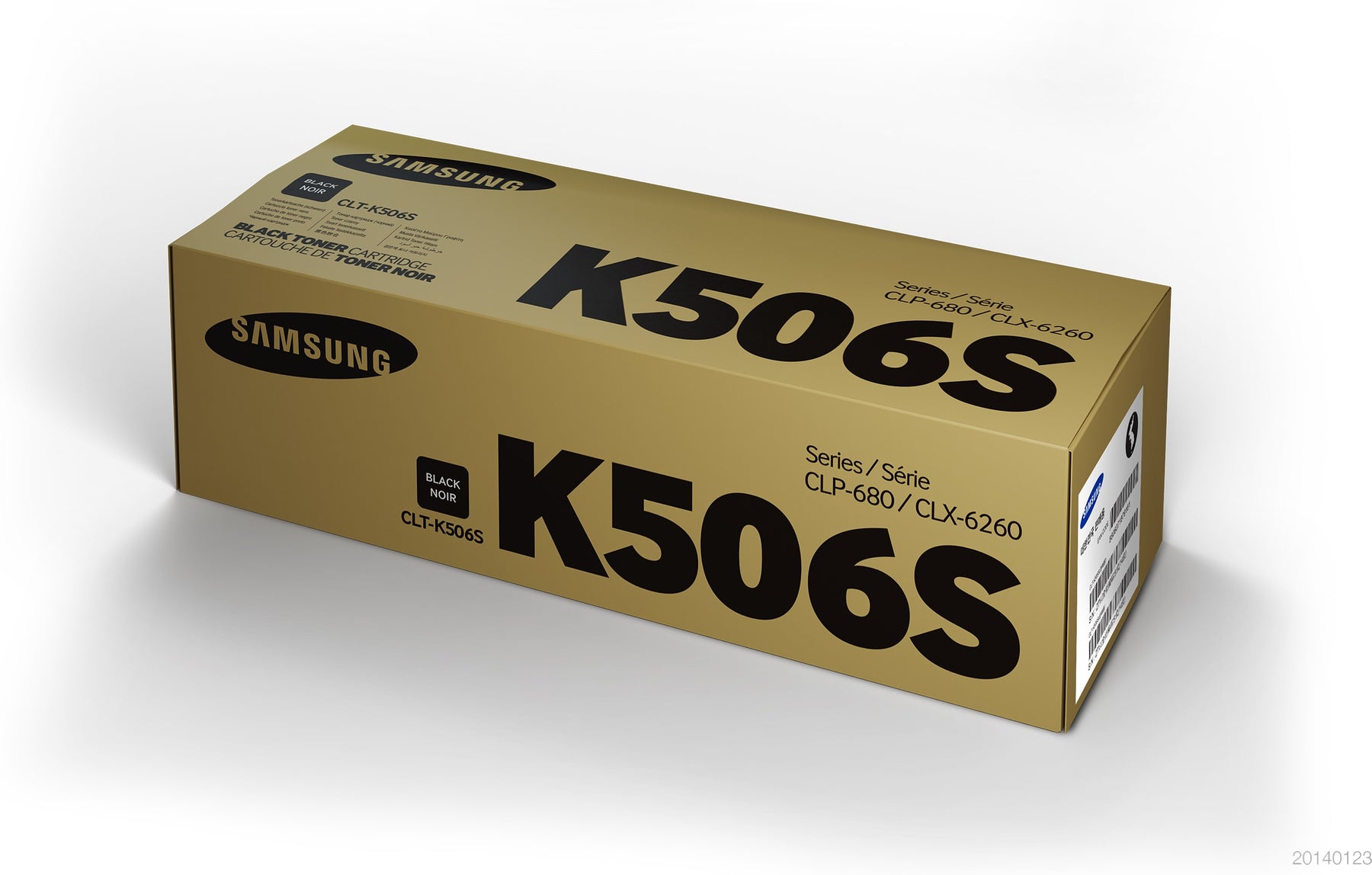 Samsung CLT-K506S - Black - original - toner cartridge (SU180A) - for Samsung CLP-680DW, CLP-680ND, CLX-6260FD, CLX-6260FR, CLX-6260FW, CLX-6260ND