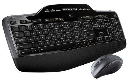 Logitech Wireless Desktop MK710 - Combinación de teclado y ratón - Inalámbrico - 2,4 GHz - Inglés